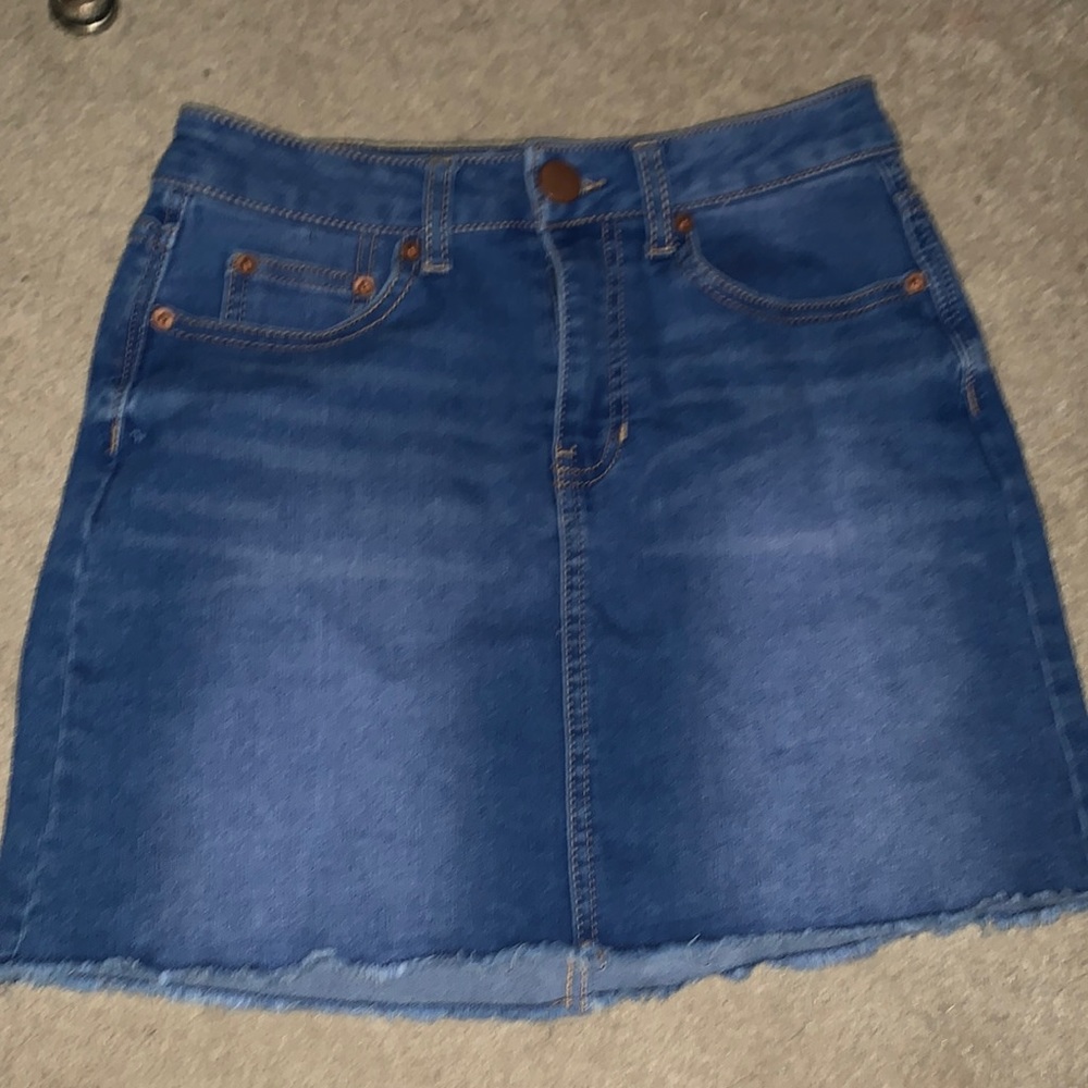 jean skirt